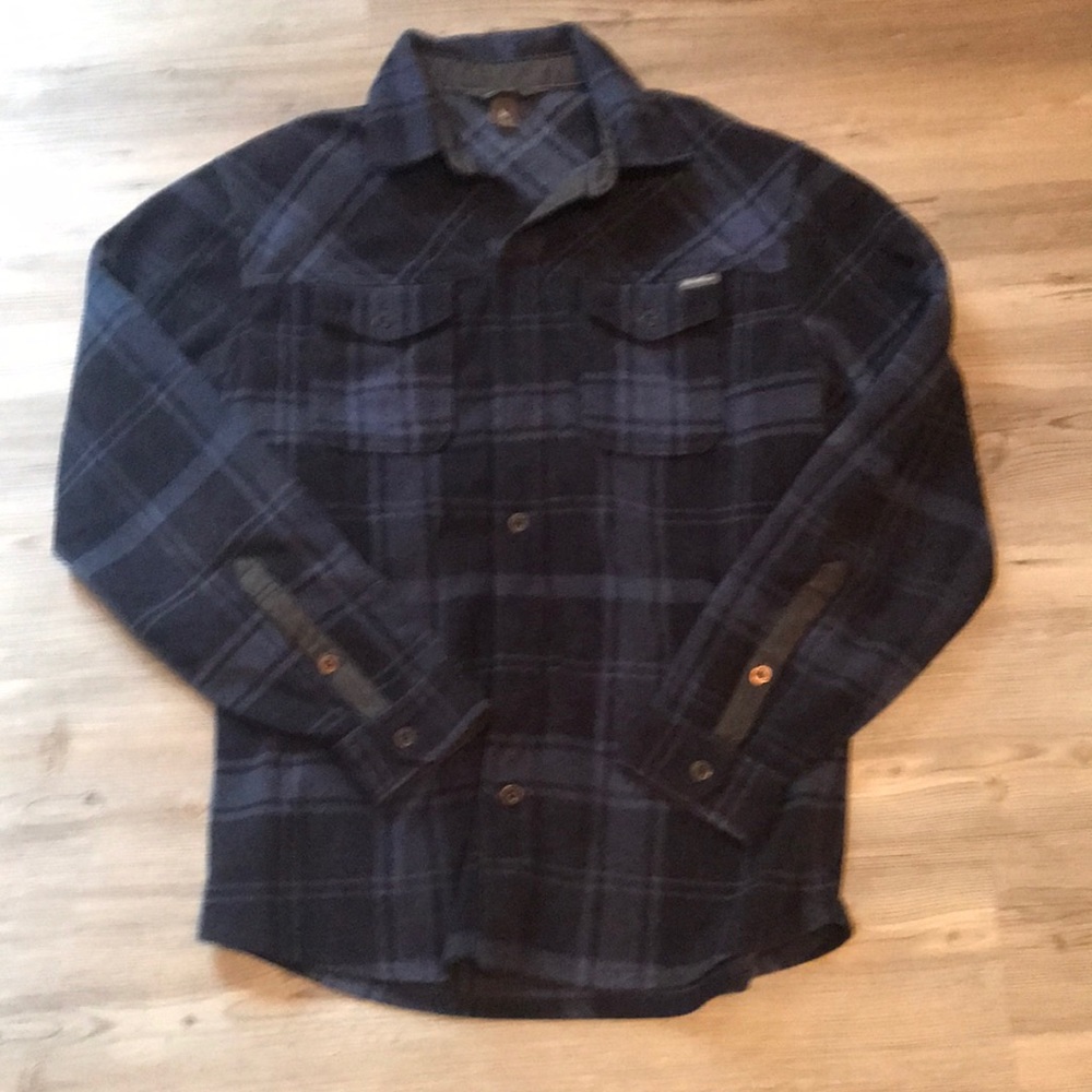 Eddie Bauer Men’s Small Fleece button down Shirt